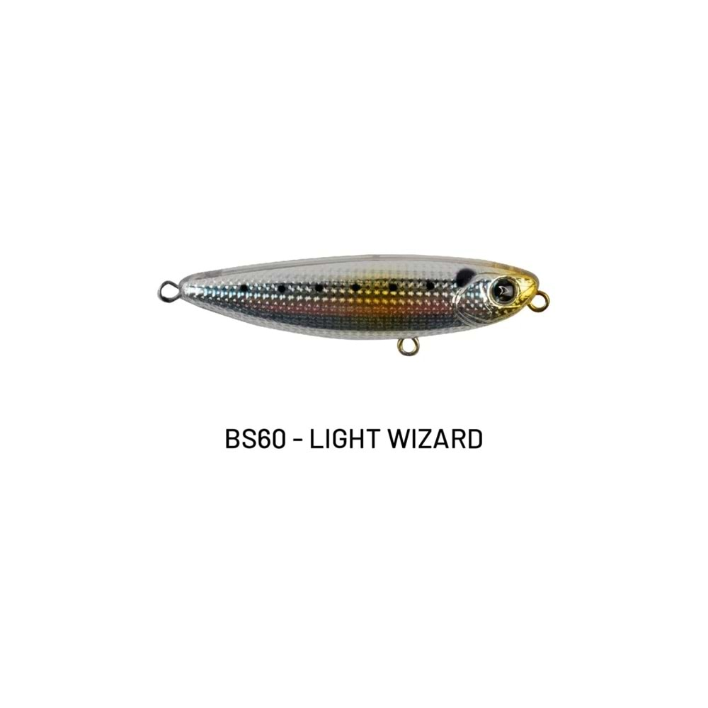 Hanfish Baskın 65mm Su üstü Maket Balık BSK-65 Light Wizard