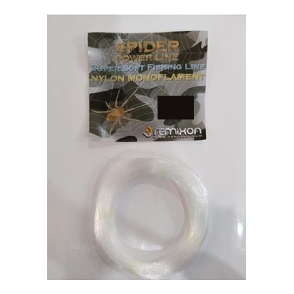 Remixon Spider Serisi 100m Poşet Monofilament Misina 0.80 MM