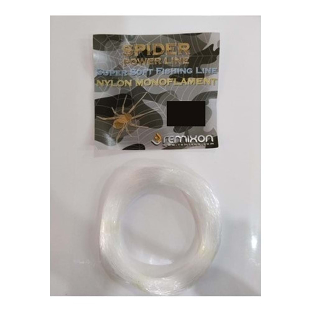 Remixon Spider Serisi 100m Poşet Monofilament Misina - 2.50 MM