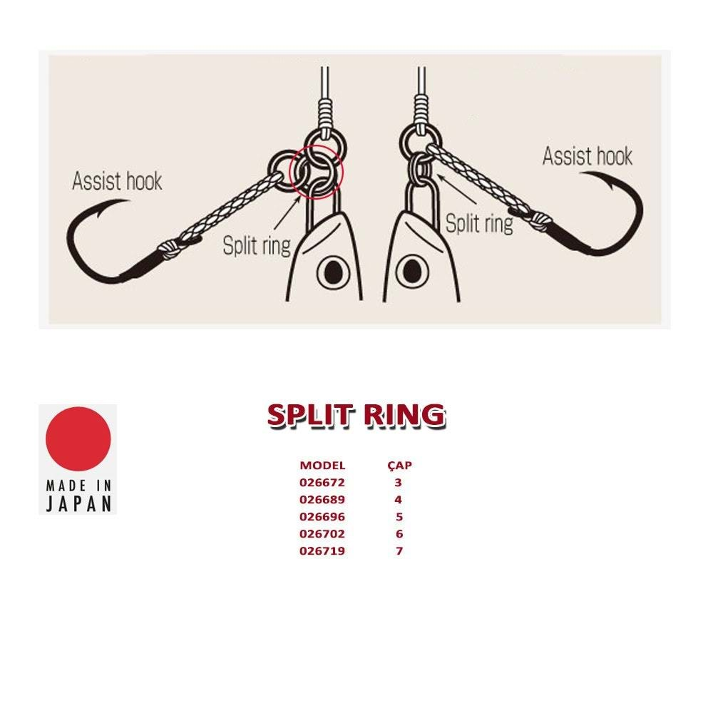 Shout Split Ring Halka (75SR-4) NO 3