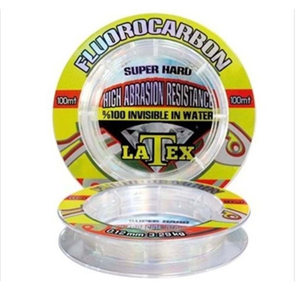 Latex Fluorocarbon 100 Mt Olta Misinası 0.12 MM