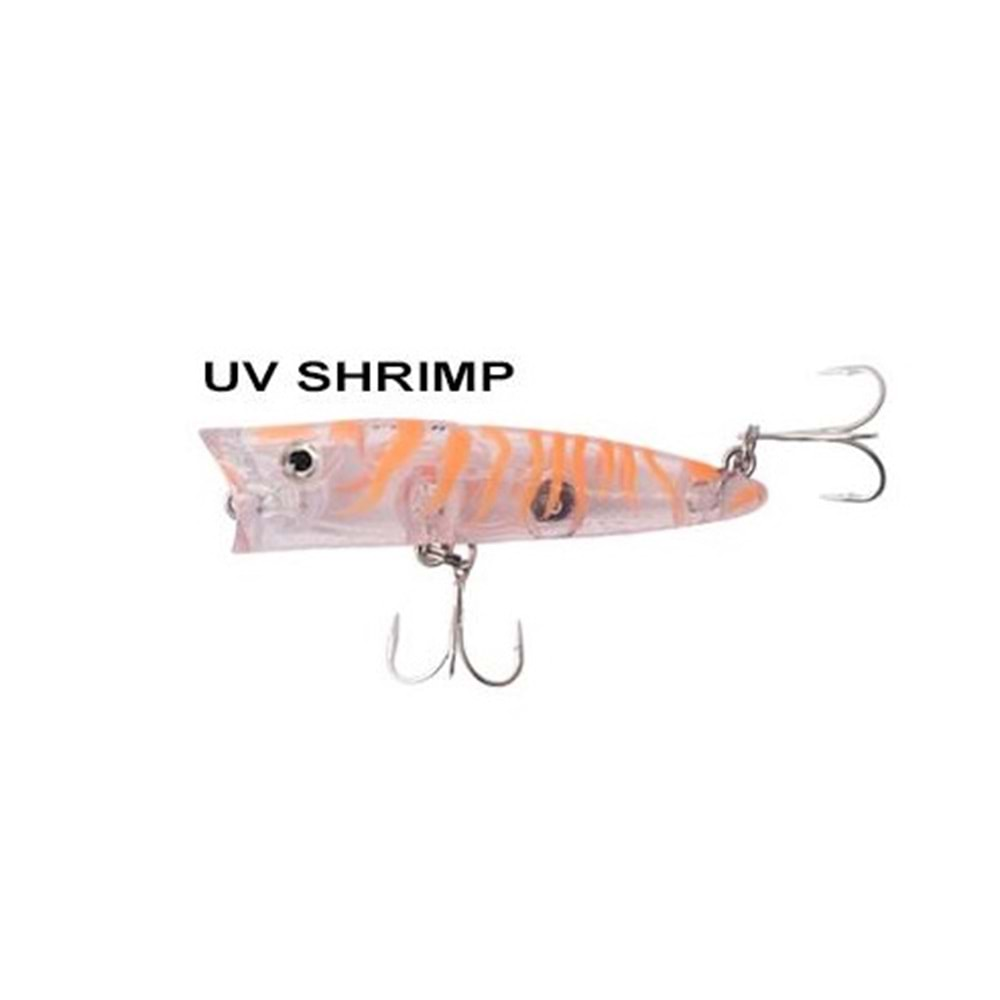 Ryuji Sea Popper 7cm 8.5gr Top Water Maket Yem UV SHRİMP