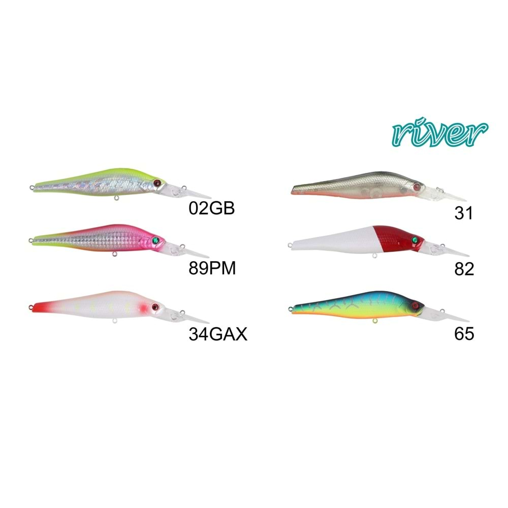 River Deep Hunter 110F 11Cm 22G Maket Balık 02GB