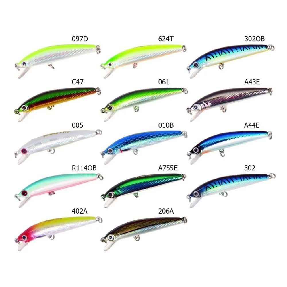 Strike Pro EG-033 F Alpha Minnow 115 Serisi Suni Yem