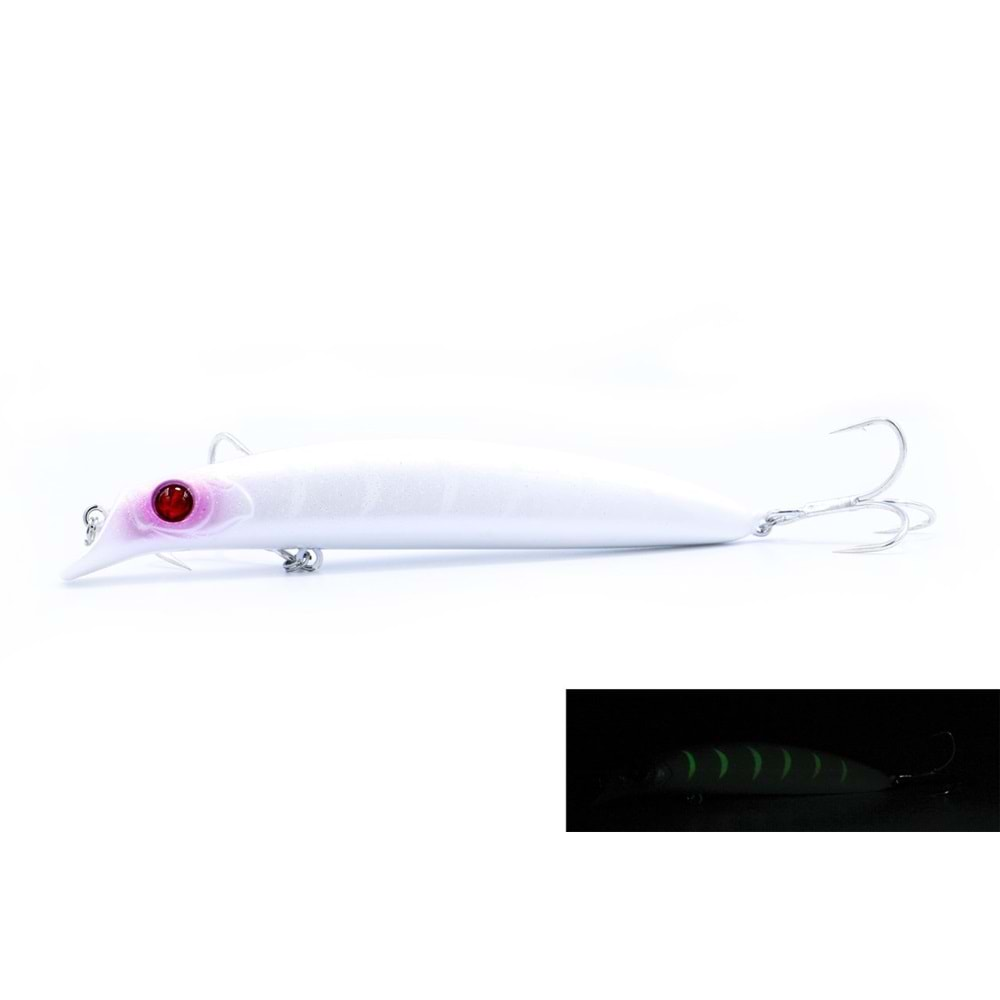 FUJIN Süper Minnow 11.5cm 18gr Maket Balık Glow Purple