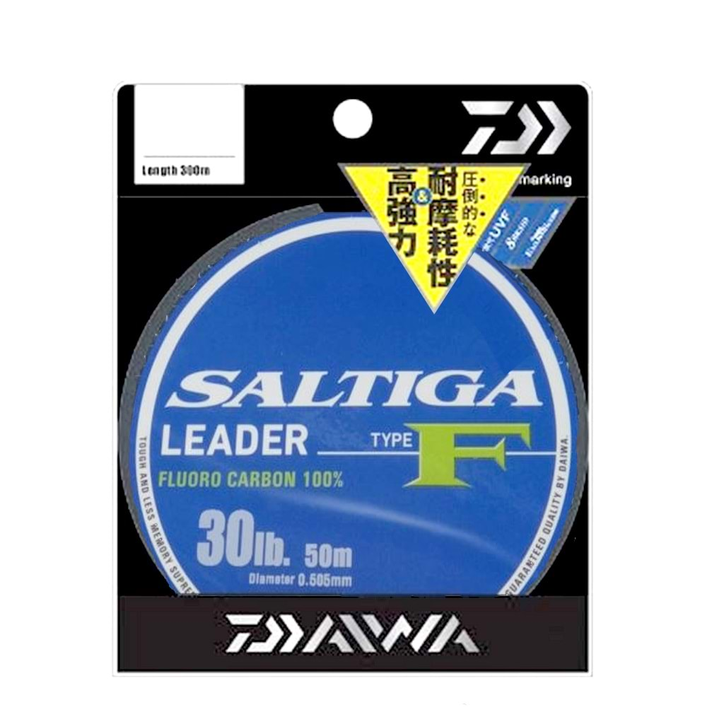 Daiwa Saltiga Leader Type F FC Misina 40 Lbs 0.605 Mm