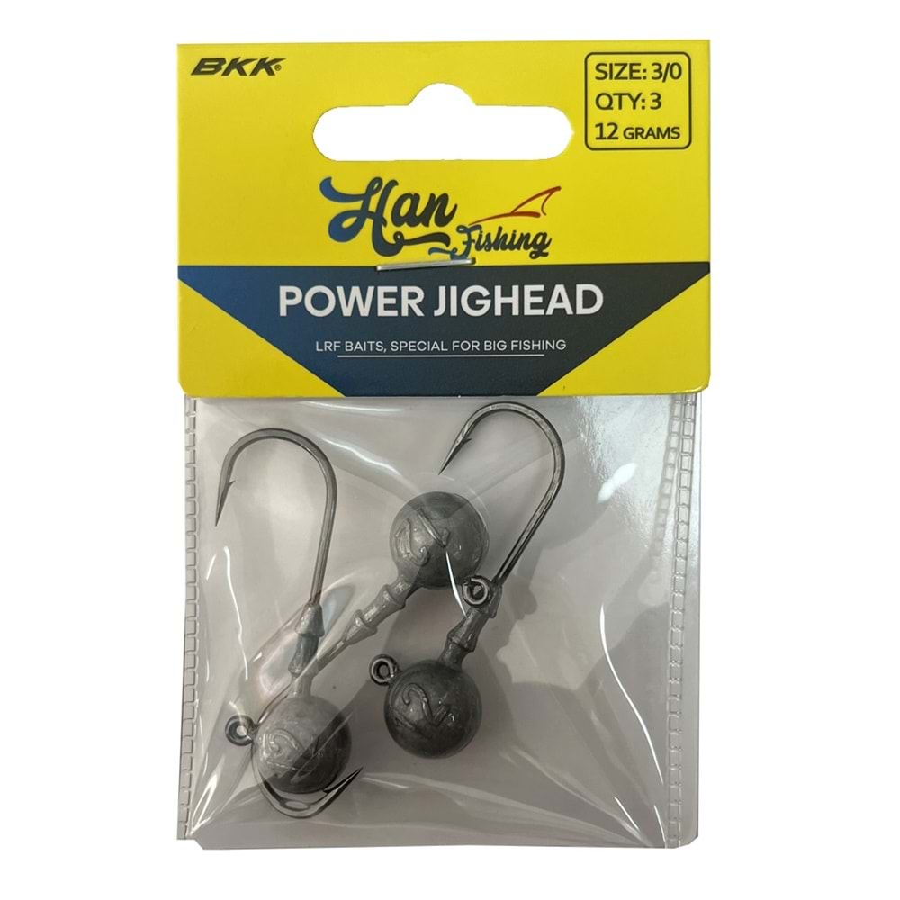 HANFİSH POWER JİG HEAD 3/0 12 GR