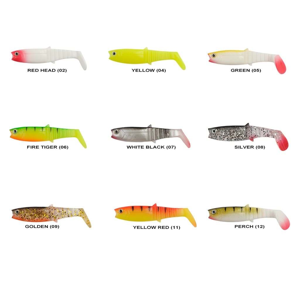 Remixon Buster Shad 10cm Silikon Yem (5 Adet) # FİRE TİGER