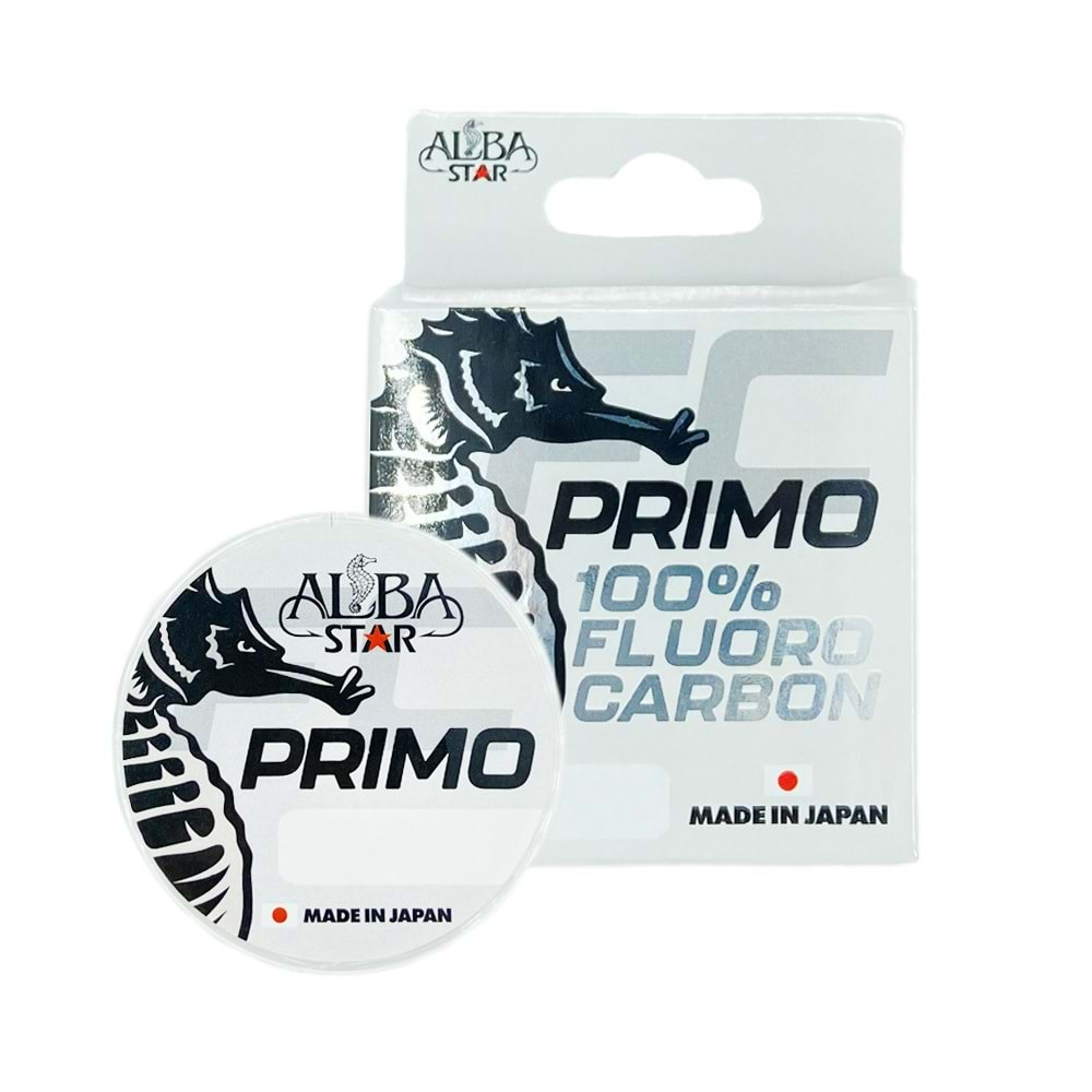 Albastar Primo Fluorocarbon Olta Misinası 0.36 MM 30 Mt