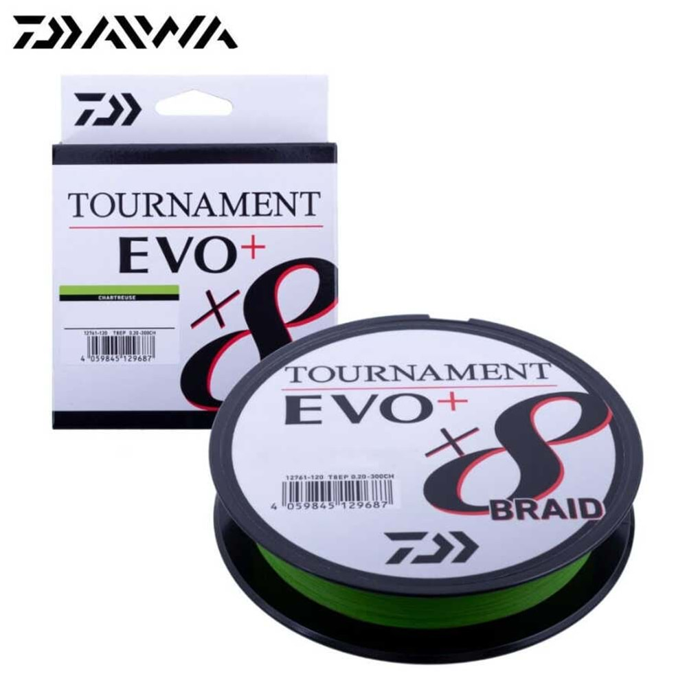 Daiwa Tournament EVO+ 8B Chartreuse İp Misina (135m) 0,14 MM