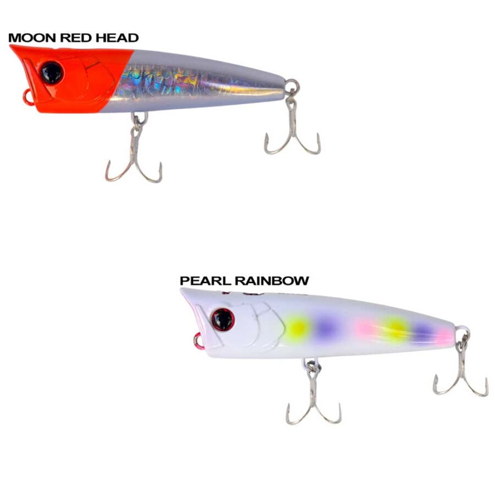 Ryuji Pop Walker 10cm 24gr Maket Yem PEARL RAINBOW