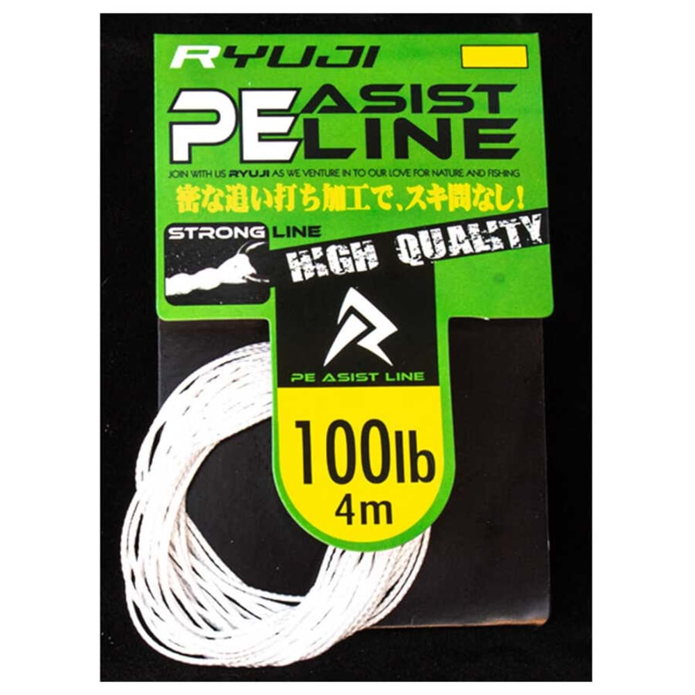 Ryuji Assist PE Line (White) 60 LBS 4 MT