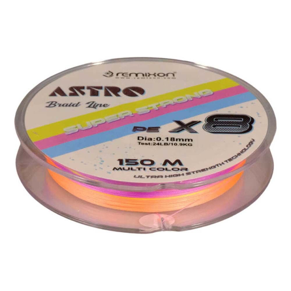 Remixon Astro 8X 150m M.Color İp Misina - 0.13 MM