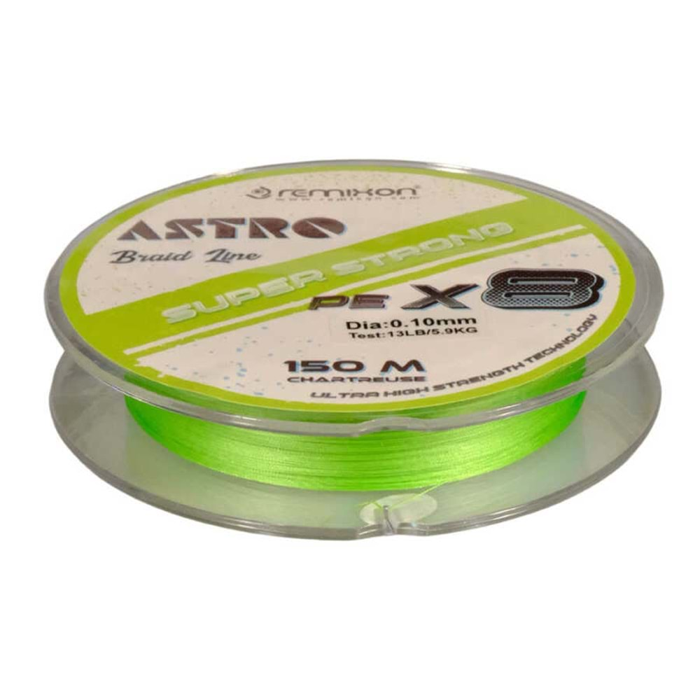 Remixon Astro 8X 150m Chartreuse İp Misina - 0.20 MM