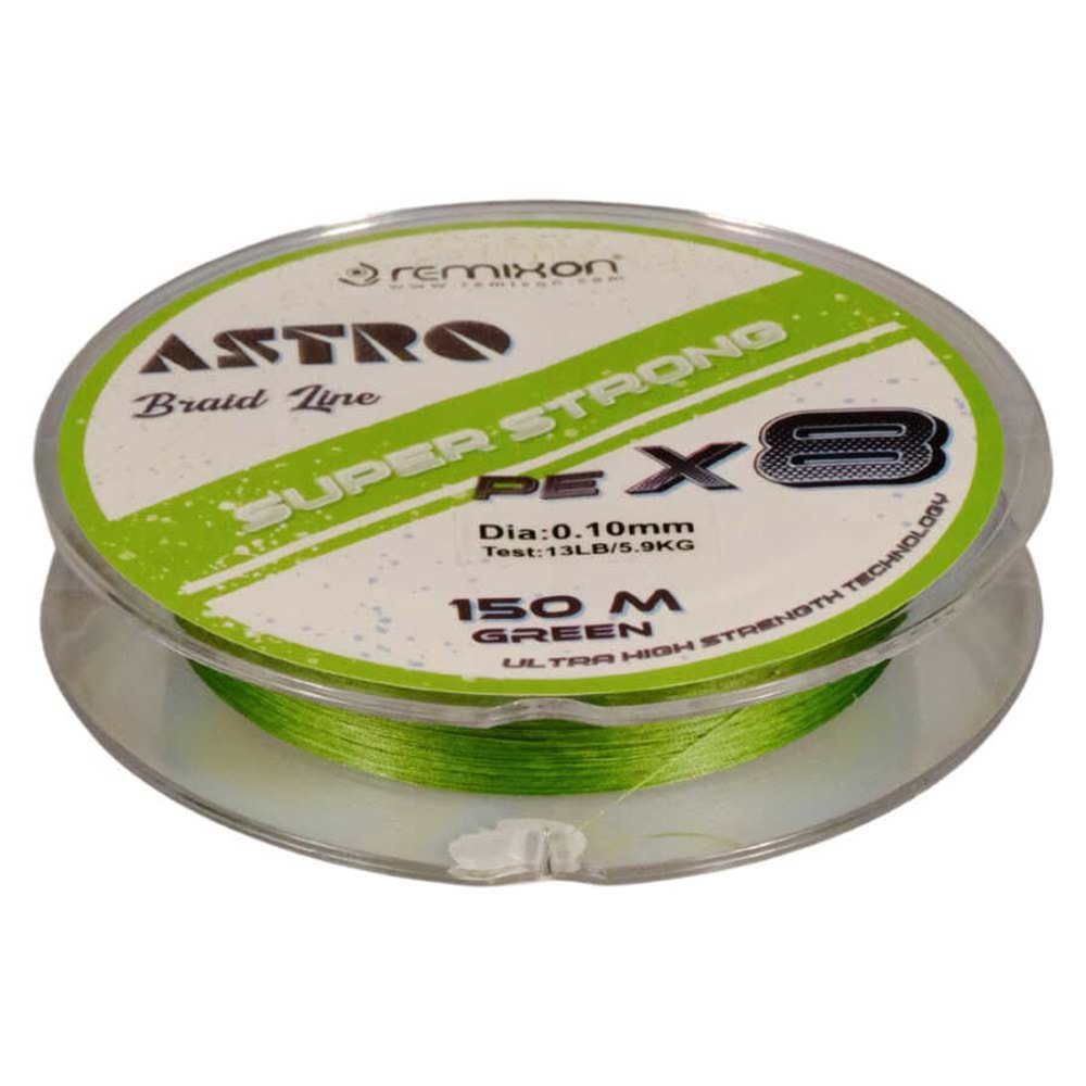 Remixon Astro 8X 150m Green İp Misina - 0.13 MM