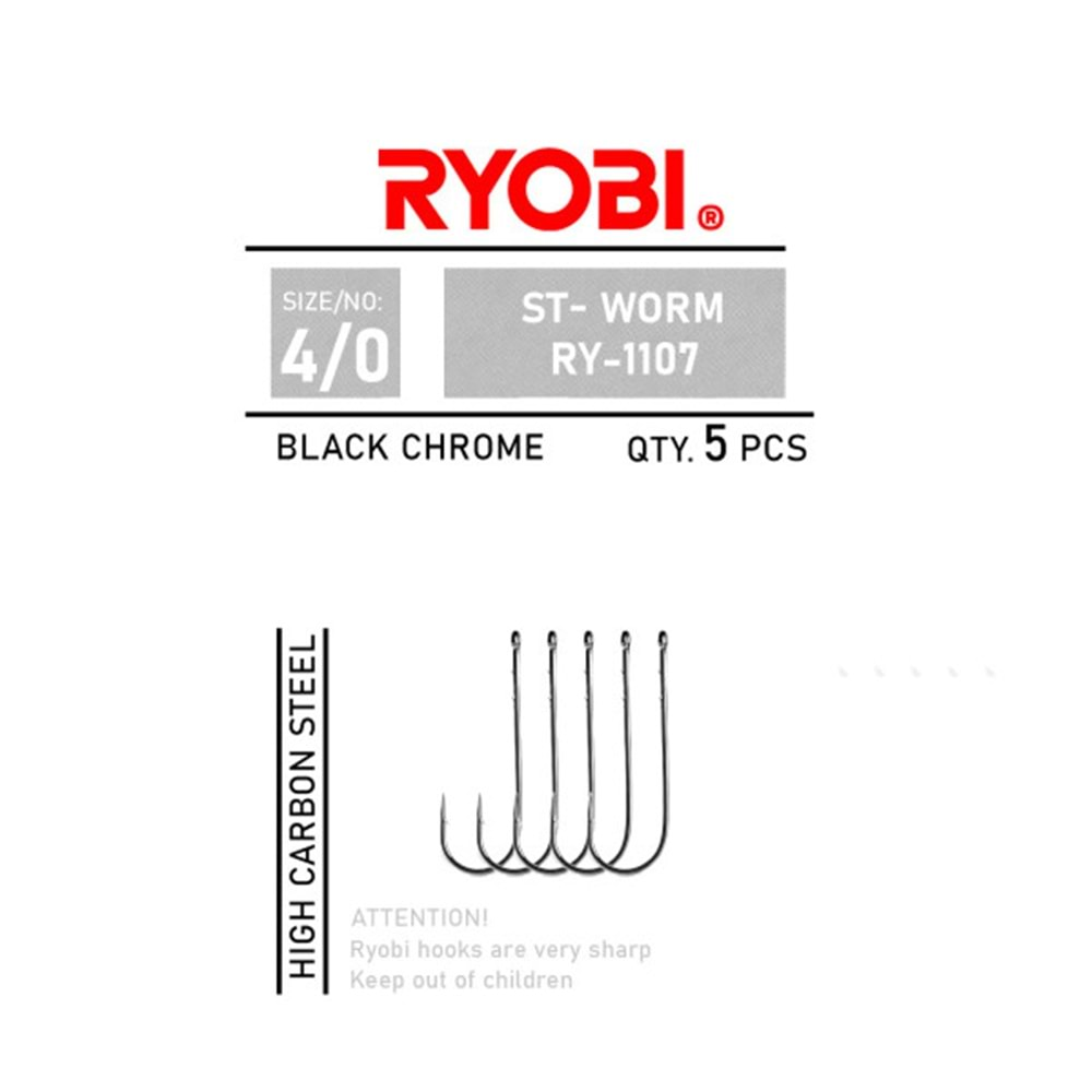 RYOBİ İĞNE ST- WORM - RY-1107 - NO 1/0