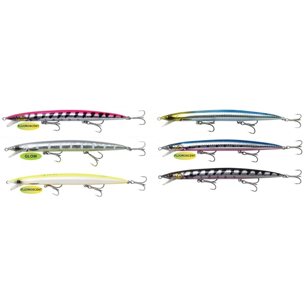 Savage gear Jerk Minnow 145 mm 17 gr Sınkıng Suni Yem - BARRACUDA PHP