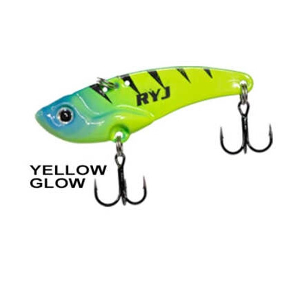 Ryuji Mirror Vib 4gr / 3.5cm Jig Yem - YELLOW GLOW