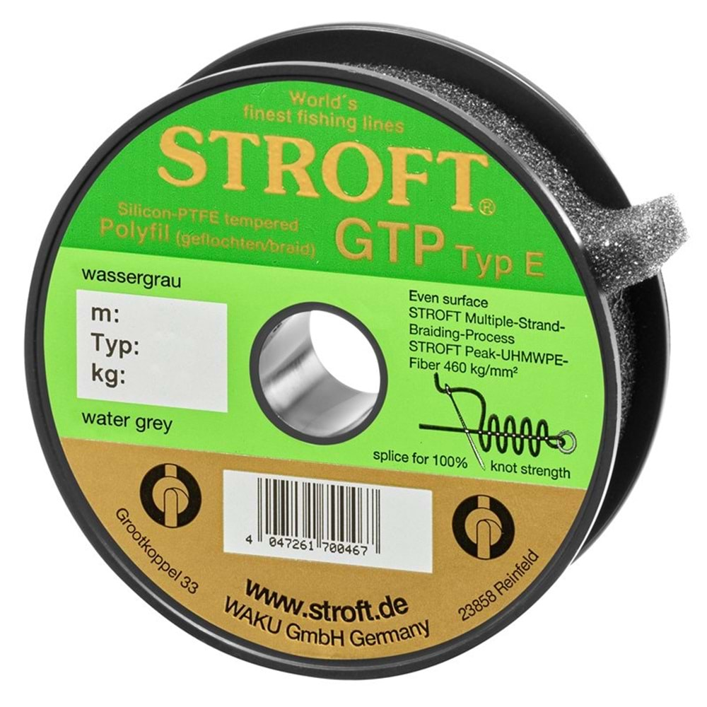 Stroft Gtp Typ E Örgü Misina Gri 150M - E2(0.10MM)