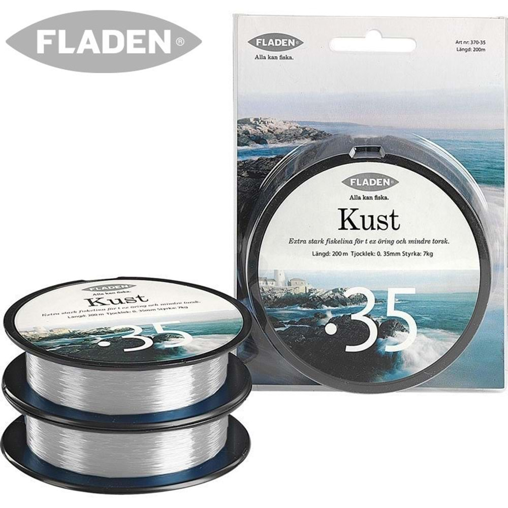 FLADEN STRONG 200 MT BEYAZ MİSİNA - 0.45 MM