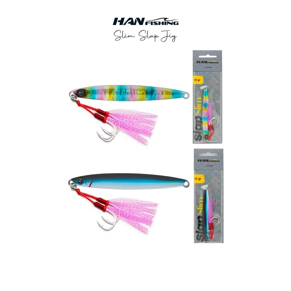 Hanfish Slap Slim Jigs 40 gr - Candy