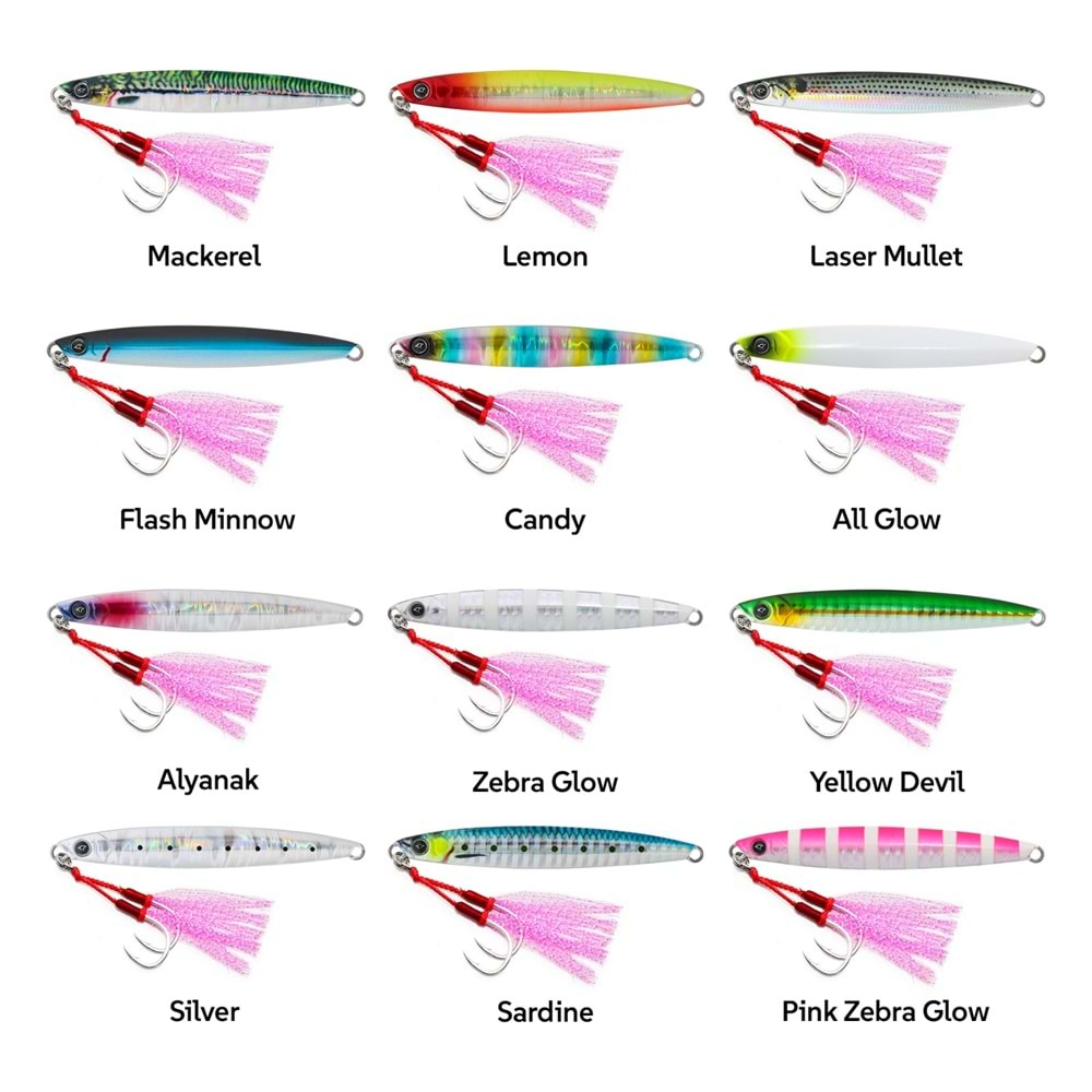 Hanfish Slap Slim Jigs 40 gr - Lemon