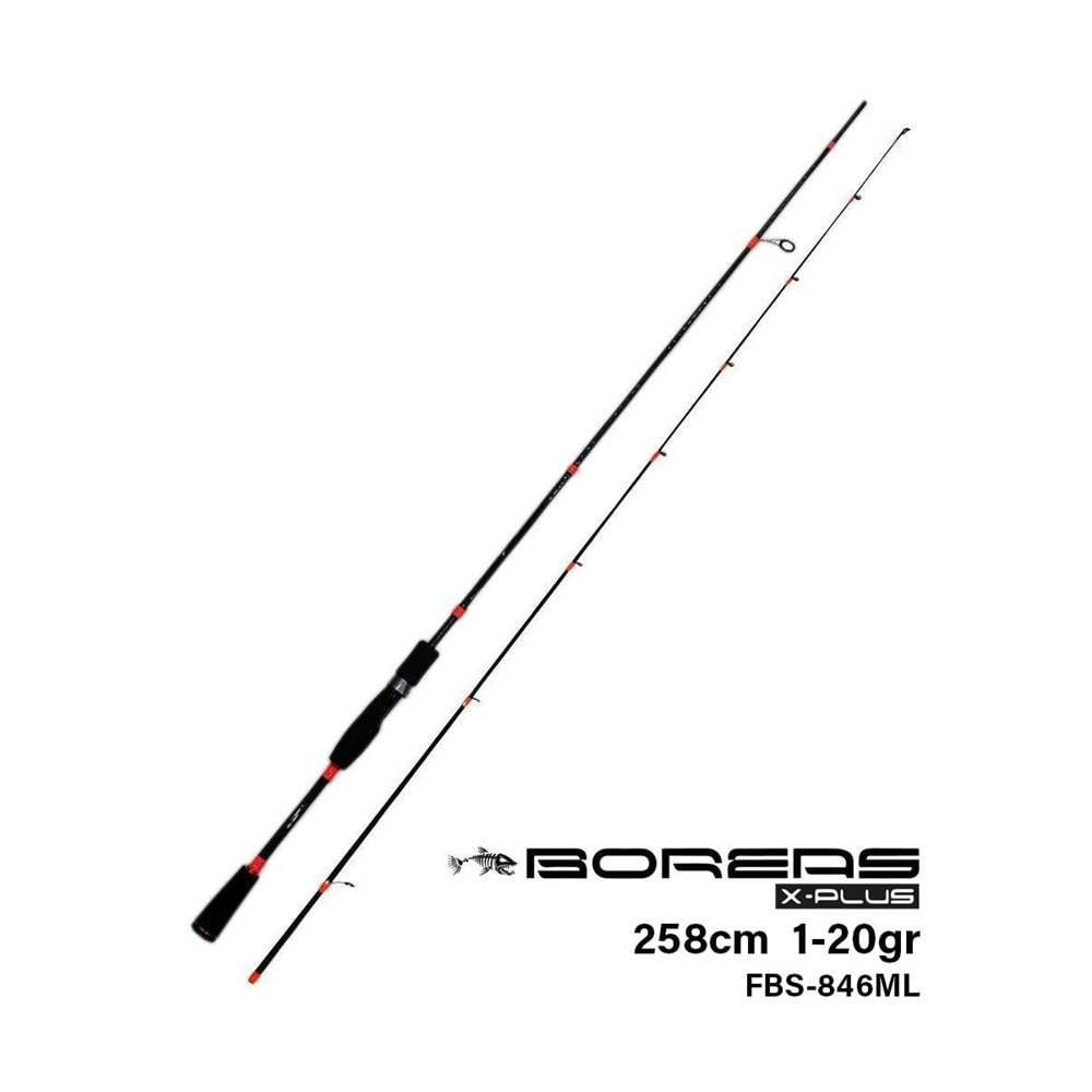 Fujin Boreas 258cm 1-20gr LRF Kamışı FBS-846ML