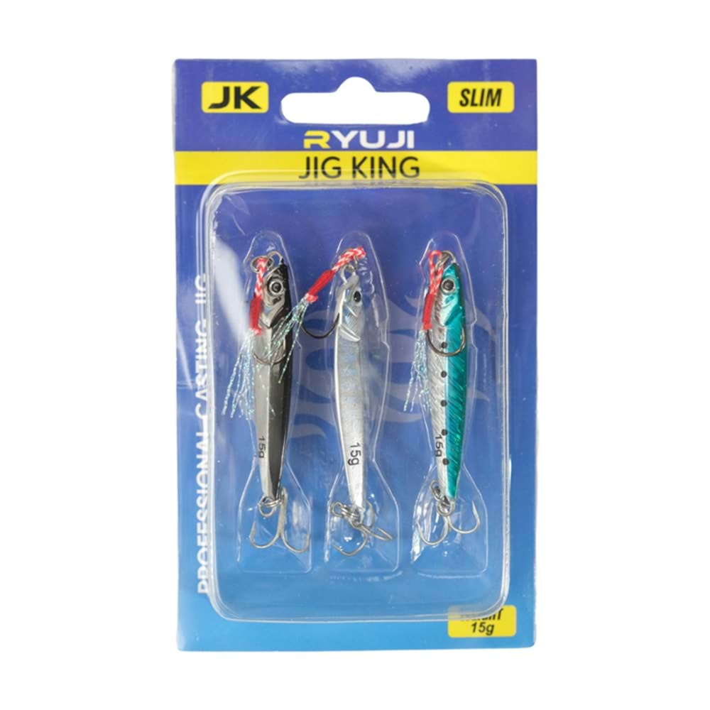 Ryuji Jig King Real Mix (3 Adet) 10 Gr