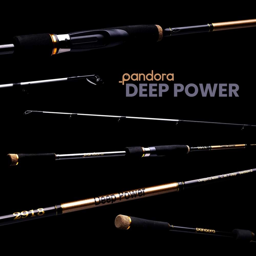 Pandora Deep Power Spin Kamış 210 Cm 7-28 Gr