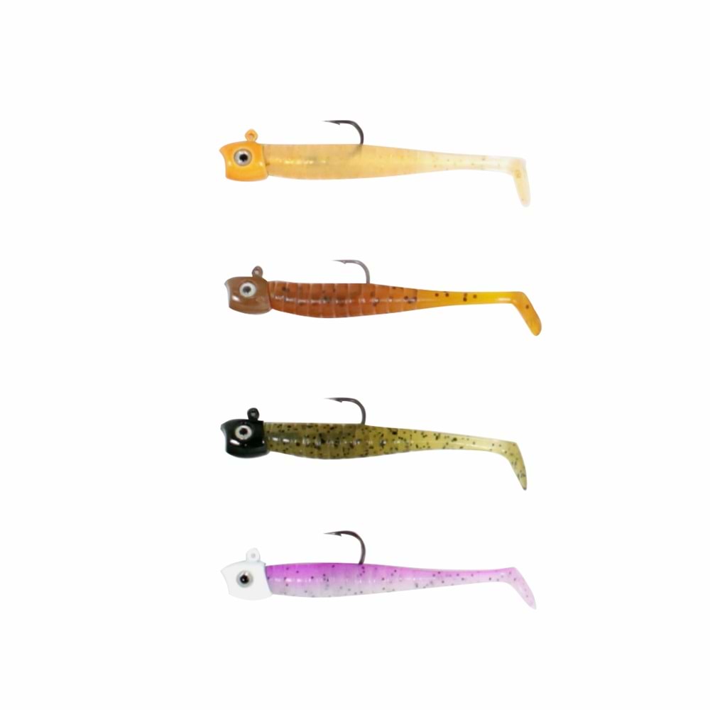 RYUJI MEBARU MICRO SHAD 65MM 3.8GR NATURAL MIX (4AD)