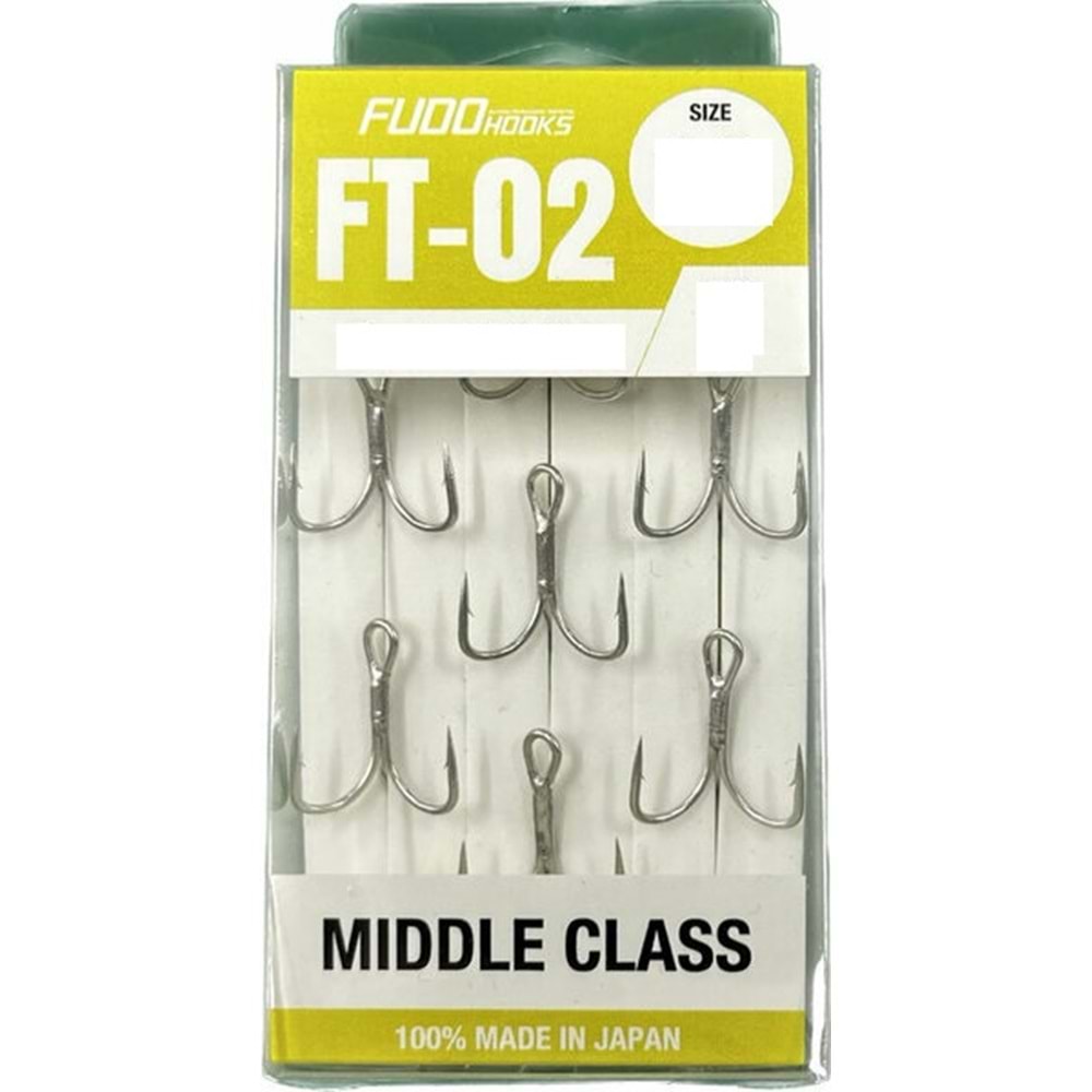FUDO 2248 TREBLE MIDDLE CLASS GALVANİZ İĞNE NO 10 7 ADET