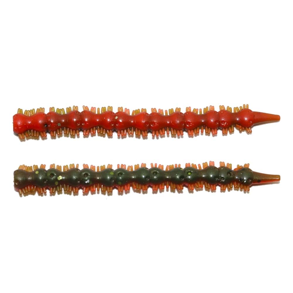 Hanfish Bibi 50 mm Kokulu Lrf Silikon Yem - S-026 UV Worm