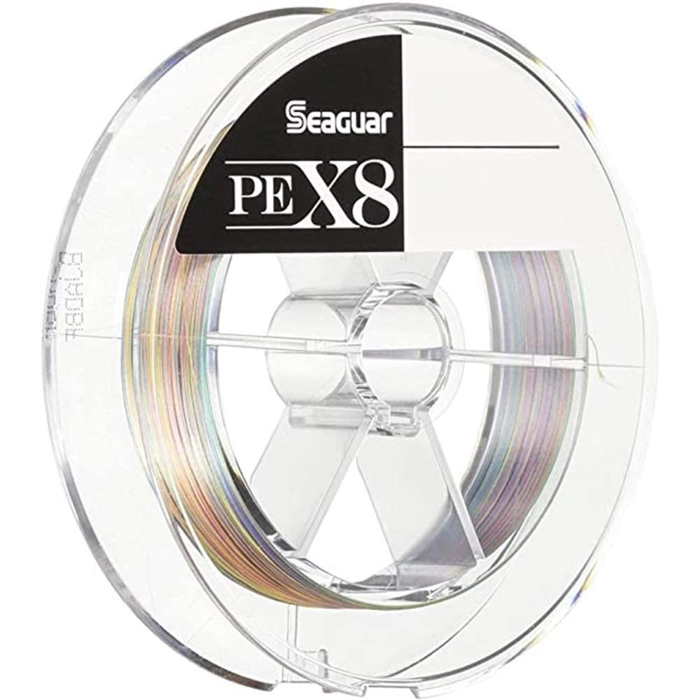 Seaguar PE X8 Grandmax 8 Örgü Spin İp Misina 150mt Multi Color - 0.4 PE 0,104 MM