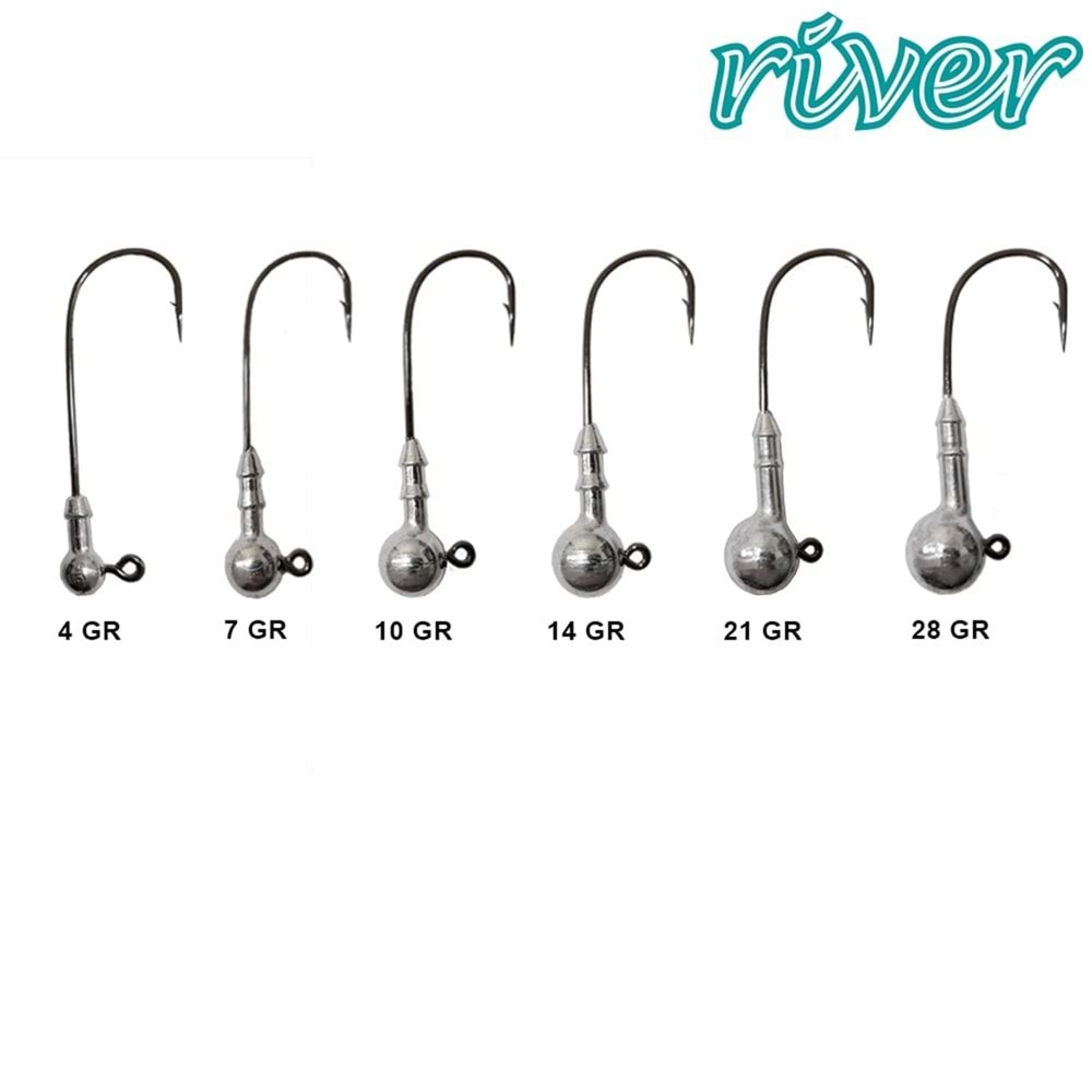 River Big Football Jig Head - 21 GR
