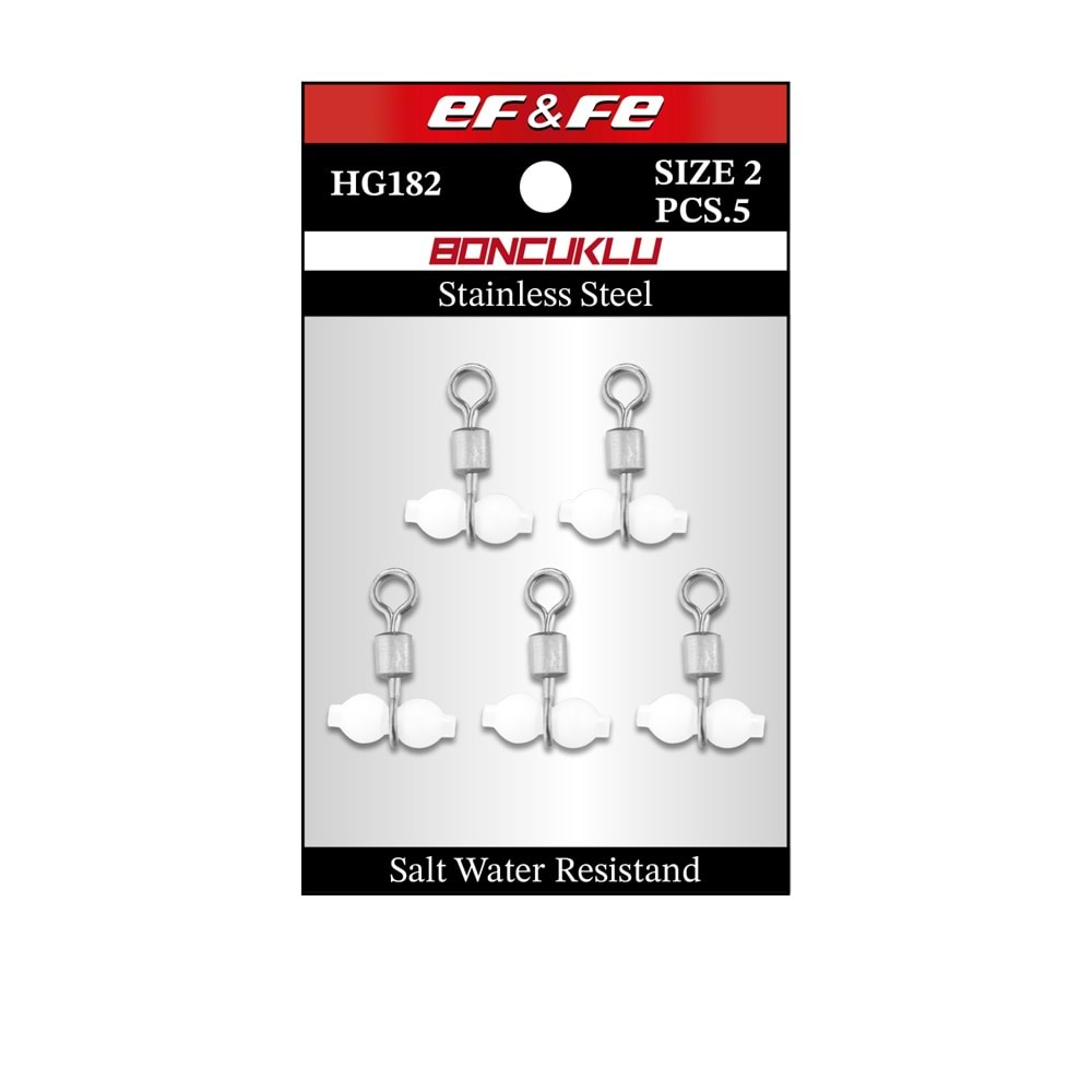 Effe Boncuklu Fırdondu No 2 Glow 5 Adet