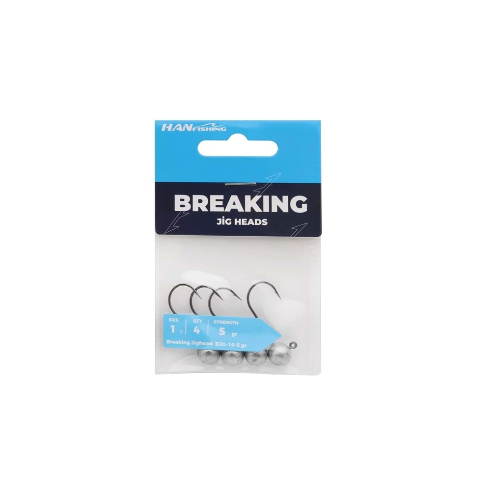 Hanfish Breaking Jig head - İĞNE NO: 2/0 10 GR