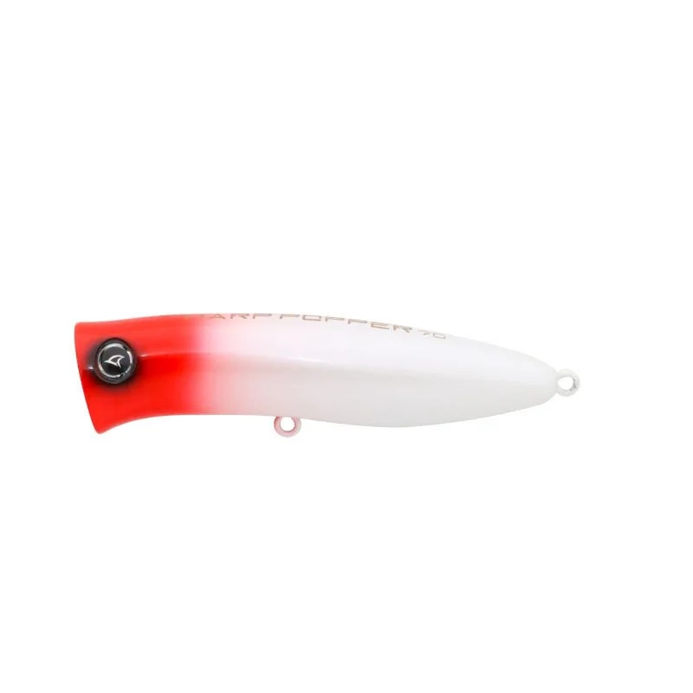 Hanfish Harp Popper 70 F 9 Gr Lrf Maket yem LH-705 Red Head glow