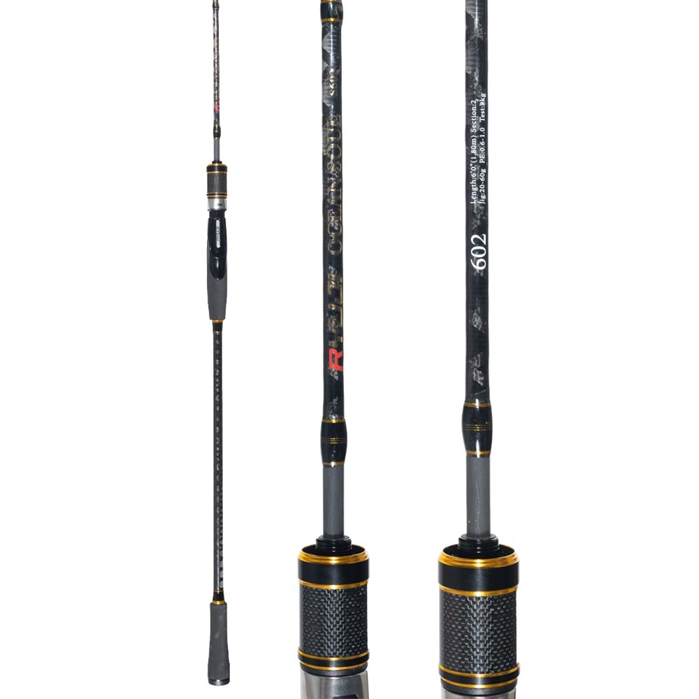 RYUJI OCEAN SOUL FUJI 1.80M 20-60GR 2P SLOW JIG KAMIŞ