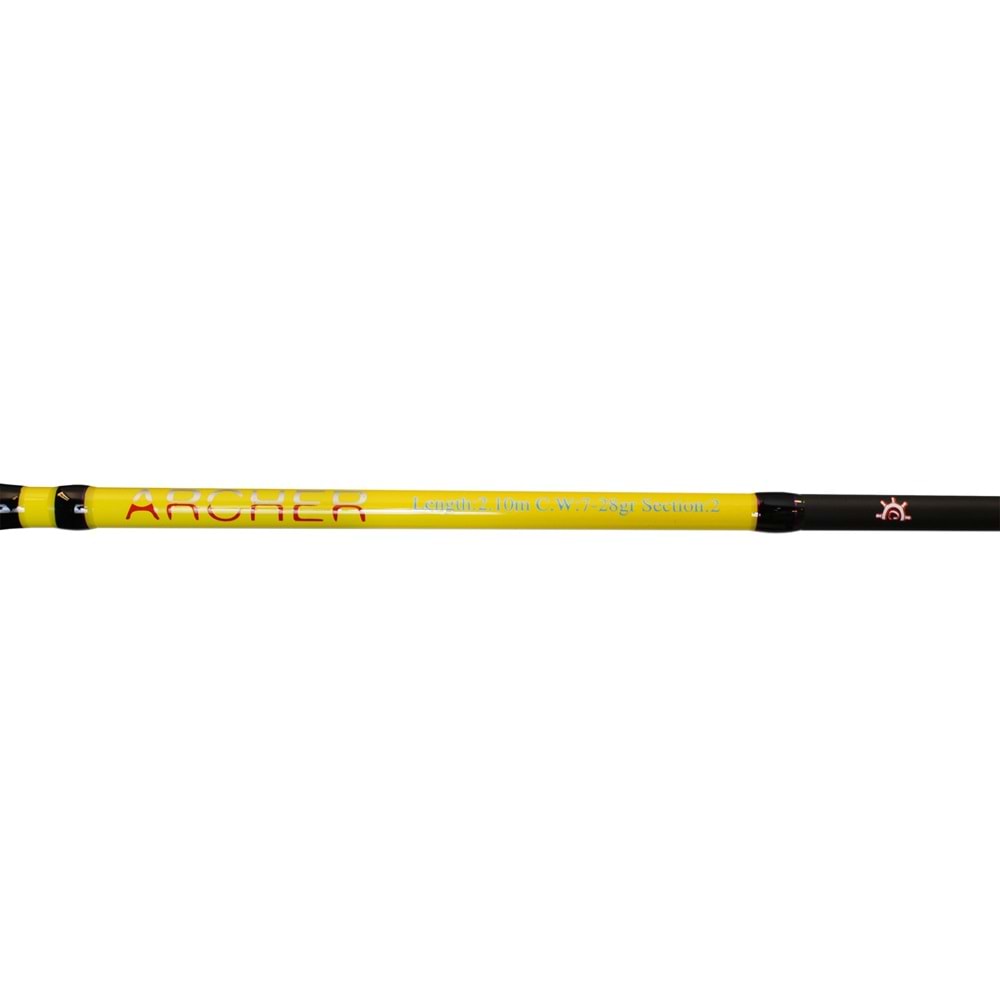 Captain 1354 Archer Fuji 2.10 Cm 2 Parça Spin Kamış 7-28gr Atar