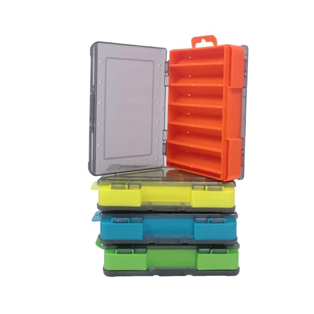 Captain 7223 Lrf Maket yem Kutusu 12 Gözlü 13x9x3 Cm Yeşil