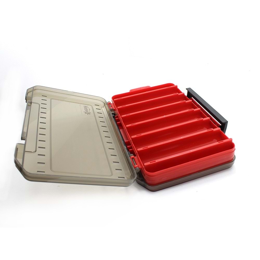 Captain 7224 Maket Balık Kutusu 14 Gözlü 19x11x3.5 Cm Mavi