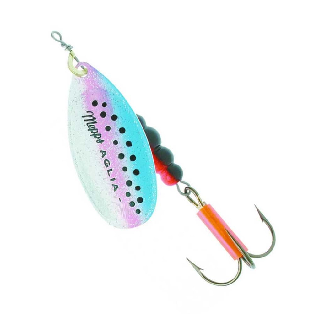 Mepps Rainbow Olta Kaşığı Mavi Pembe Benekli No 3