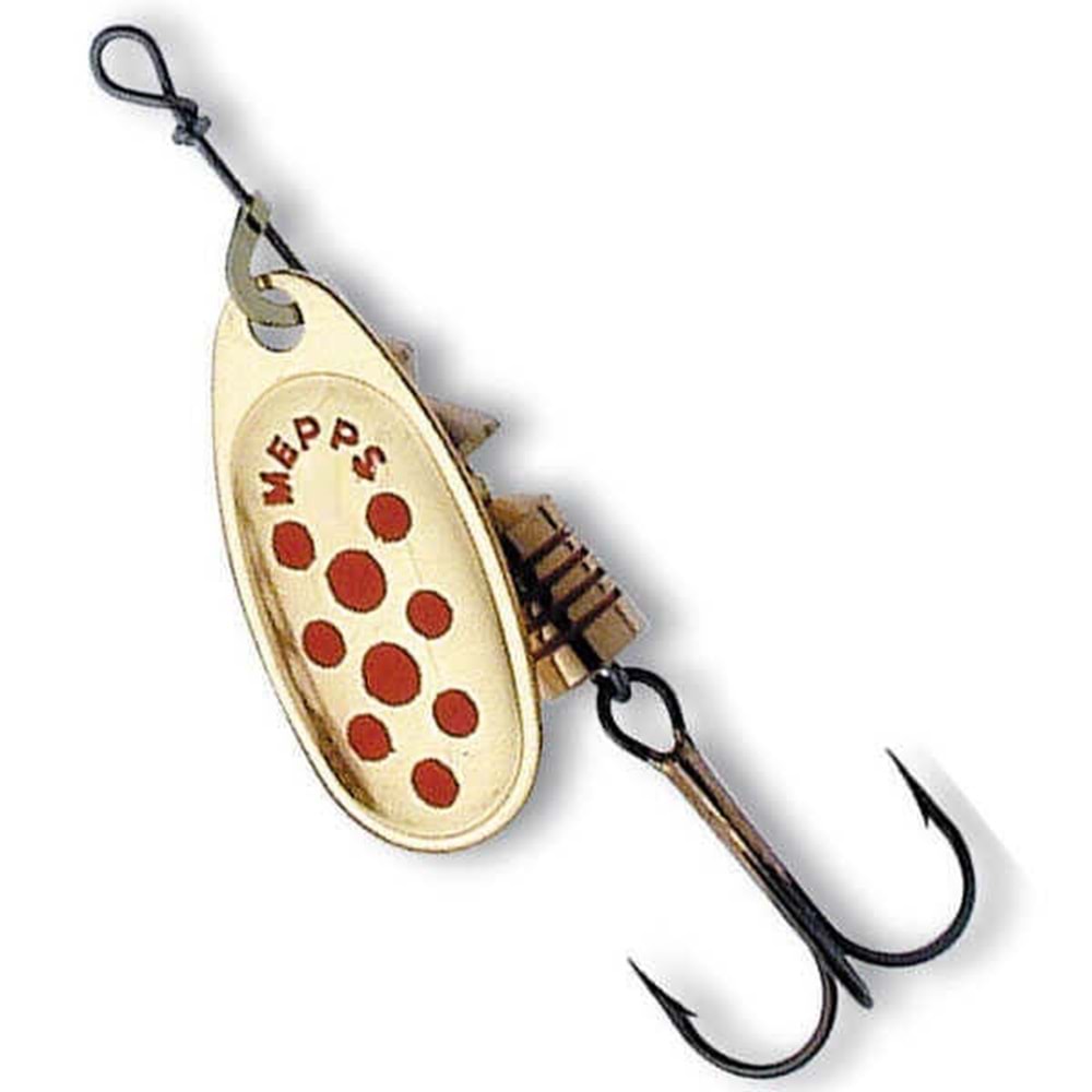 Mepps Comet Olta Kaşığı Altın Kırmızı No 3