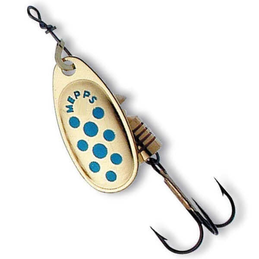 Mepps Comet Olta Kaşığı Altın Mavi No 3