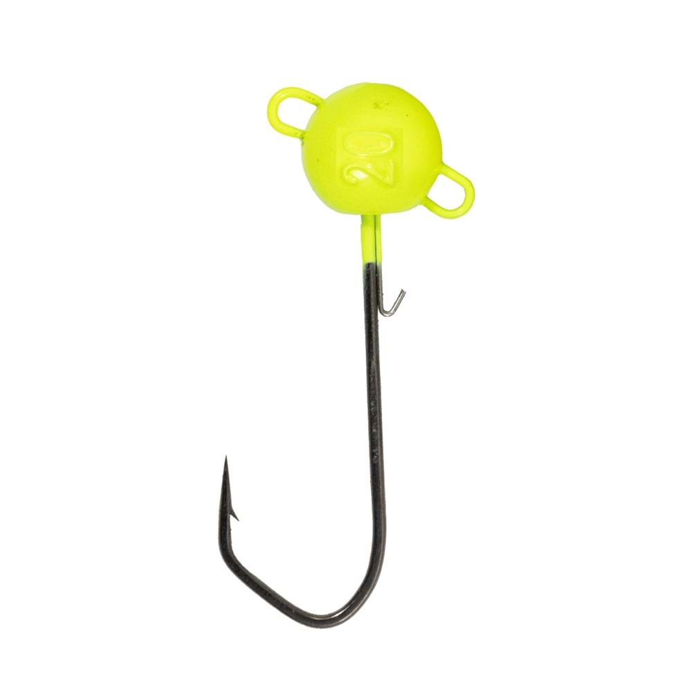Ryuji Monster Jighead Yellow UV (3 Adet) - 20 GR 5/0