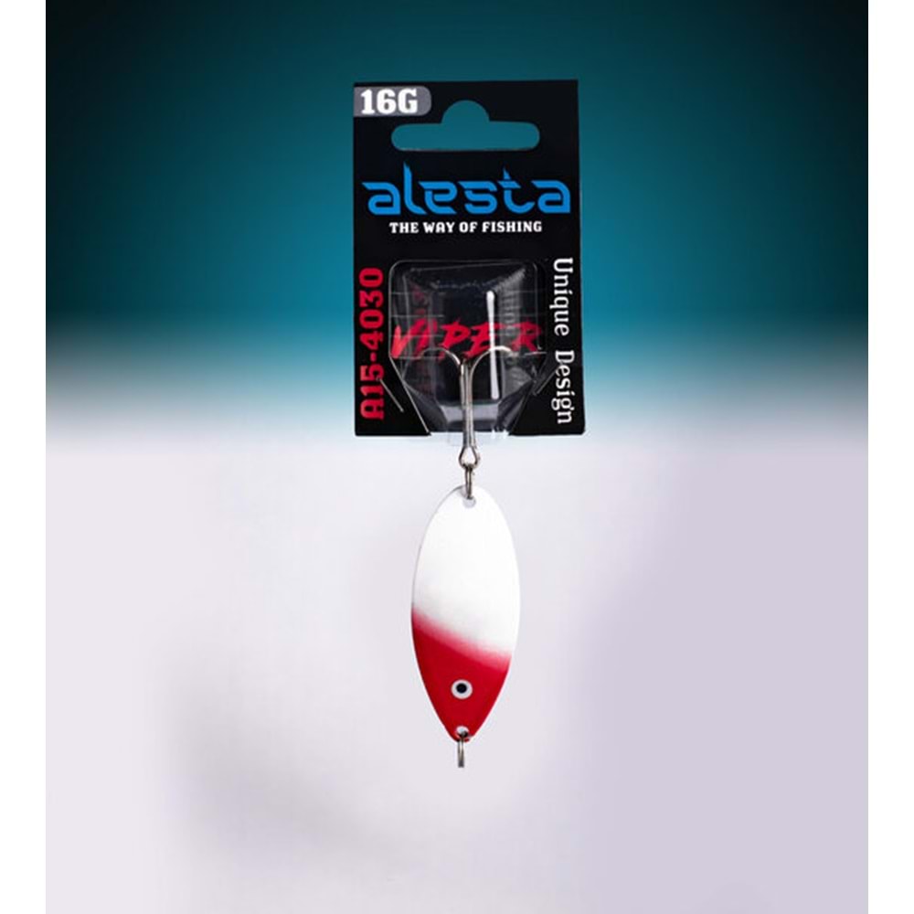 Alesta Viper 16 Gr Kaşık Kırmızı Kafa