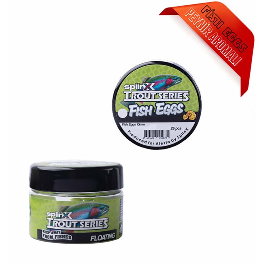 Spıınx Fish Eggs 10 MM 25 Adet Somon Yumurtası Cheddar Cheese 05