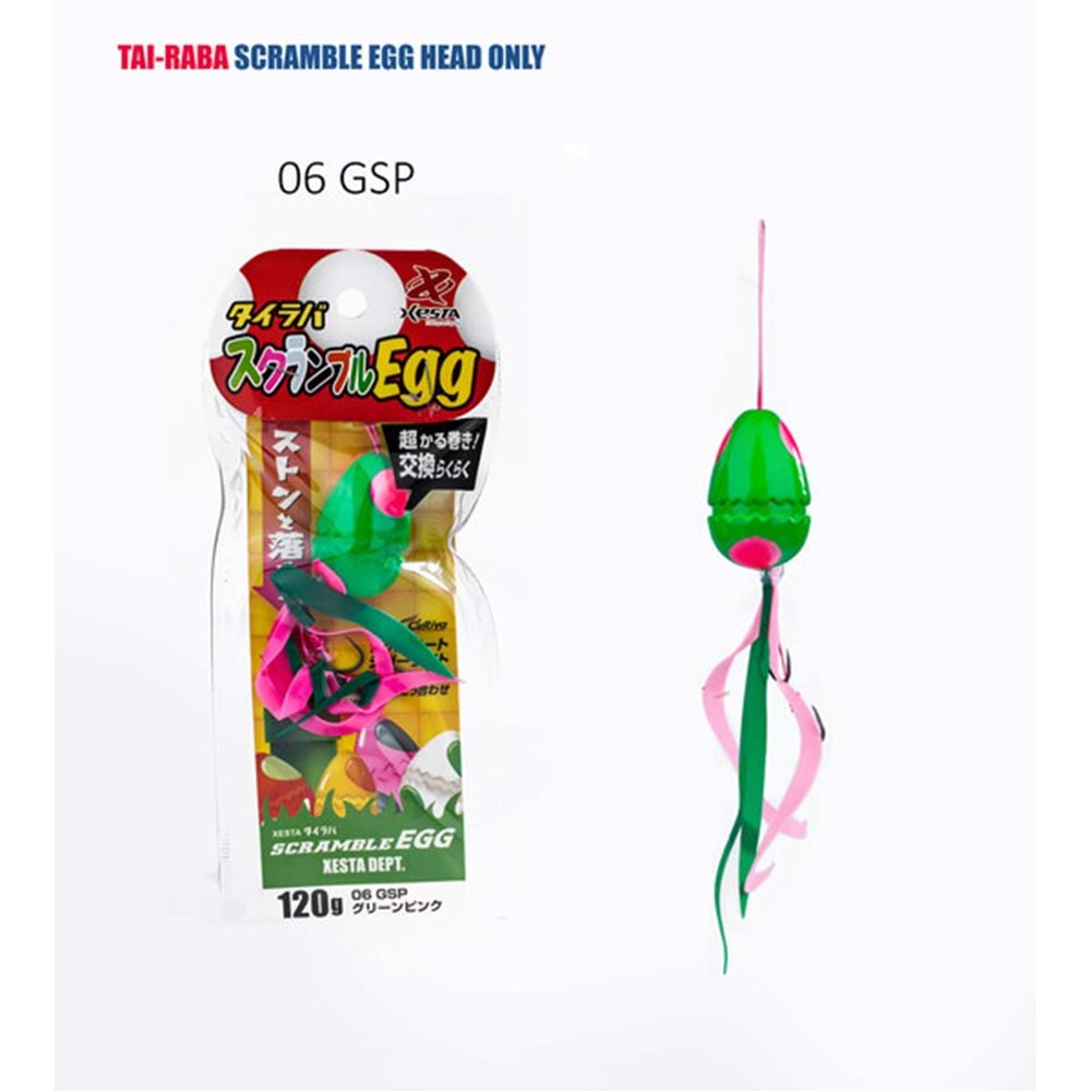 Xesta Tai Raba Scramble Egg 60 Gr GSP