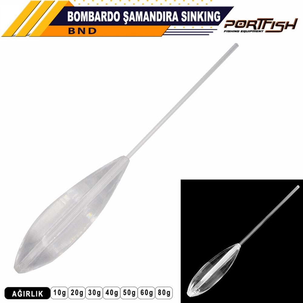 Portfish Bombardo Şamandıra Sinking 20 Gr