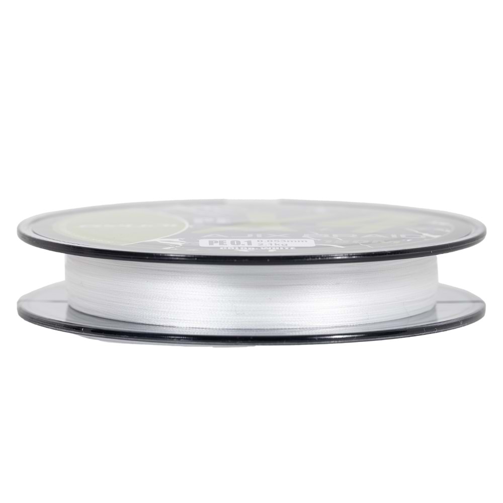 Ryuji Ajix Braid 4X 150 Mt White İp Misina - 0.3 PE 0.09 MM